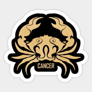 Cancer Symbol Birthday Zodiac Cancer Sticker